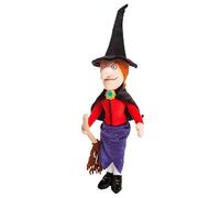 Aurora World Peluche La sorcière sur son balai avec balai multicolore 38,1 cm