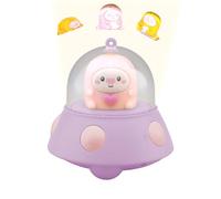 Room Projector Night Light, Mini Flying Saucer LED Lamp, ABS Ceiling Projector for Bedroom, Game Room, Home Theater, and Desk Decor, Perfect for Ambiance and Relaxation, 2.36x2.36x5.31 Inches