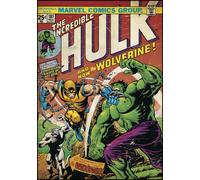 Room Studio Hulk Et Wolverine - Affiche Vinyle Repositionnable