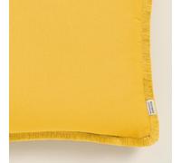 ROOM99 Boca Chica Housse de Coussin décorative, 30 x 50 cm, en Coton, esthétique, Moderne, pour Chambre à Coucher, Salon, Style bohème, Moutarde