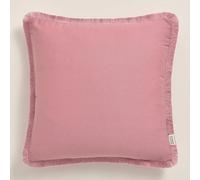 ROOM99 Boca Chica Housse de Coussin décorative, 50 x 50 cm, esthétique, Moderne, pour Chambre à Coucher, Salon, Style bohème, en Coton, Rose, 1 pièce