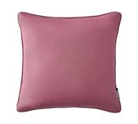 Room99 Housse décorative de Coussin Aura 40 x 40 cm Taie d'oreiller pour Coussins Canapé avec Fermeture éclair Invisible Rose, 1 pièce