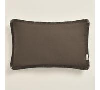 ROOM99 Housse décorative de Coussin Boca Chica 30 x 50 cm Taie d'oreiller pour Coussins Canapé avec Fermeture éclair Invisible Marron, 1 pièce