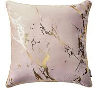 ROOM99 Housse décorative de Coussin Lanai 45 x 45 cm Taie d'oreiller pour Coussins Canapé avec Fermeture éclair Invisible Rose poudré, 1 pièce