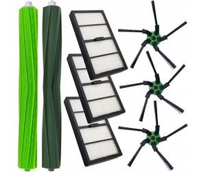 Roomba S9 ServiceKit 8w1 - Zestaw zamienników do iRobot S9 S9+ | 2 rolki gumowe