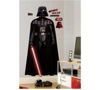 Roommates 539100 star wars dark vador autocollant géant repositionnable noir 0,01 x 92 x 178 cm Noir G