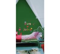 ROOMMATES - 91 Stickers repositionnables alphabet en couleurs pour chambre enfant