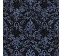 RoomMates Blooming Damask Papier peint autocollant Noir