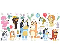 MY AGENCIES Stickers - La Famille Bluey Et Ses Amis - Hauteur 19,5 cm Multicolors