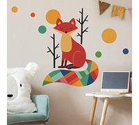 ROOMMATES Décor géant adhésif Andy Westface Rainbow Fox