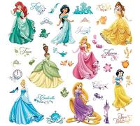 37 Stickers Princesses Disney Royal Repositionnables