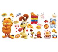 RoomMates Stickers repositionnables Garfield 31 pièces 49,53x86,94 cm Multicolore