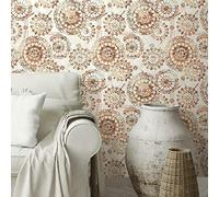 ROOMMATES Papier Peint auto-adhésif Bohémian Médallion