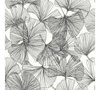 ROOMMATES Papier Peint auto-adhésif Feuilles de Gingko