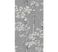 ROOMMATES Papier Peint rouleau auto-adhésif - Arbre Bouleau Gris Multicolors G