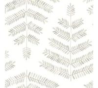 ROOMMATES Papier peint rouleau auto-adhésif - Feuilles de Fougère - Neutre Multicolors G