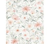 ROOMMATES Papier peint rouleau auto-adhésif - Marché des Fleurs - Rose Multicolors G