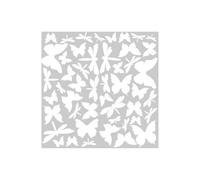 ROOMMATES Lot de 80 stickers PAPILLONS ET LIBELLULES LUMINEUX repositionnables 4 feuilles de 10,1 x 44,1 cm