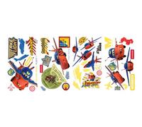 Roommates Rmk2074Scs Cars - Air Mater Peel And Stick Wall Decals