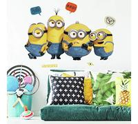 RoomMates RMK4340GM Stickers muraux géants Minions : La montée de Gru