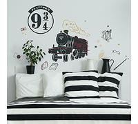 RoomMates Sticker mural géant Poudlard Express Harry Potter – Multicolore – à décoller et à coller