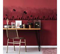 RoomMates RMK5144SCS Stickers muraux Motif scène de forêt Stranger Things