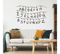 RoomMates RMK5240GM Netflix Stranger Things Stickers muraux géants à décoller et coller Motif alphabet