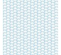 ROOMMATES Rouleau de papier peint auto-adhésif - Éléphant Bleu - 5.75 m x 45 cm Multicolors G