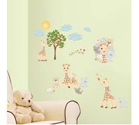ROOMMATES - SOPHIE LA GIRAFE 30 Stickers repositionnables pour Chambre enfant Décoration murale amusante