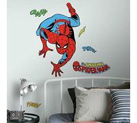 RoomMates Sticker Géant Repositionnable Spiderman Classic Comics