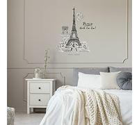 ROOMMATES Sticker Géant Tour Eiffel repositionnable
