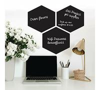 ROOMMATES Sticker Hexagonal Vert anis effaçable et repositionnable