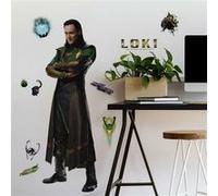 ROOMMATES Sticker Mural Géant Loki Marvel et stickers complémentaires Multicolors G