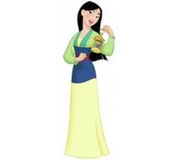 RoomMates sticker mural Mulan junior 42 x 126 cm vinyle 37-pièces