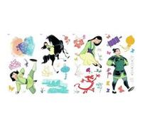 RoomMates sticker mural Mulan junior 44 x 92 cm vinyle 40 pièces G