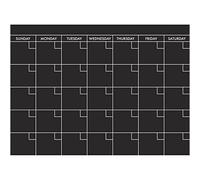 ROOMMATES Sticker repositionnable Agenda Noir effaçable