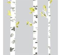 ROOMMATES Stickers - Bandes Florales Vertes - Hauteur 45,7 cm Multicolors G