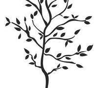ROOMMATES Stickers - Branches D' Arbre - Hauteur 45,7 cm Multicolors G