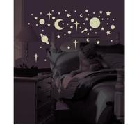 ROOMMATES Stickers CELESTE repostionnables 4 feuilles de 10,1 cm x 44,1 cm