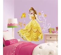 ROOMMATES Stickers géant Belle Robe de Bal la Belle et la Bête Disney G