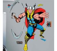 ROOMMATES Stickers Géant Thor Comics Marvel Rouge