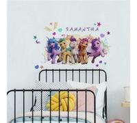 ROOMMATES Stickers géants My Little Pony avec lettres de l’alphabet Multicolors