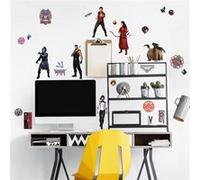 ROOMMATES Stickers mural chang chi la légende des 10 anneaux personnage Marvel Multicolors