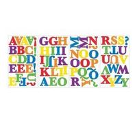 RoomMates stickers muraux alphabet multicolore vinyle 73 pièces Multicolors G