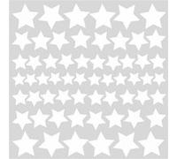 RoomMates stickers muraux brillent dans les étoiles foncées vinyle 60 pièces Multicolors G