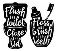 ROOMMATES Stickers repositionnables Accessoires de Salle de Bain