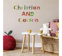 ROOMMATES Stickers Muraux de A à Z Alphabet sous forme de Crayon Multicolors G