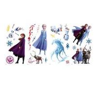 RoomMates stickers muraux Disney Frozen 2 vinyle 21 pièces Multicolors G