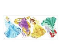 RoomMates stickers muraux Disney Princesses & Châteaux vinyle 4 pièces Multicolors G