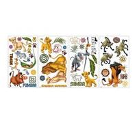 RoomMates stickers muraux Disney The Lion King vinyle 48 pièces Multicolors G
